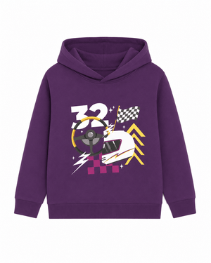 Let's Go Race Hooded Sweatshirt - 0-6 Months Kids Winter Hoodies