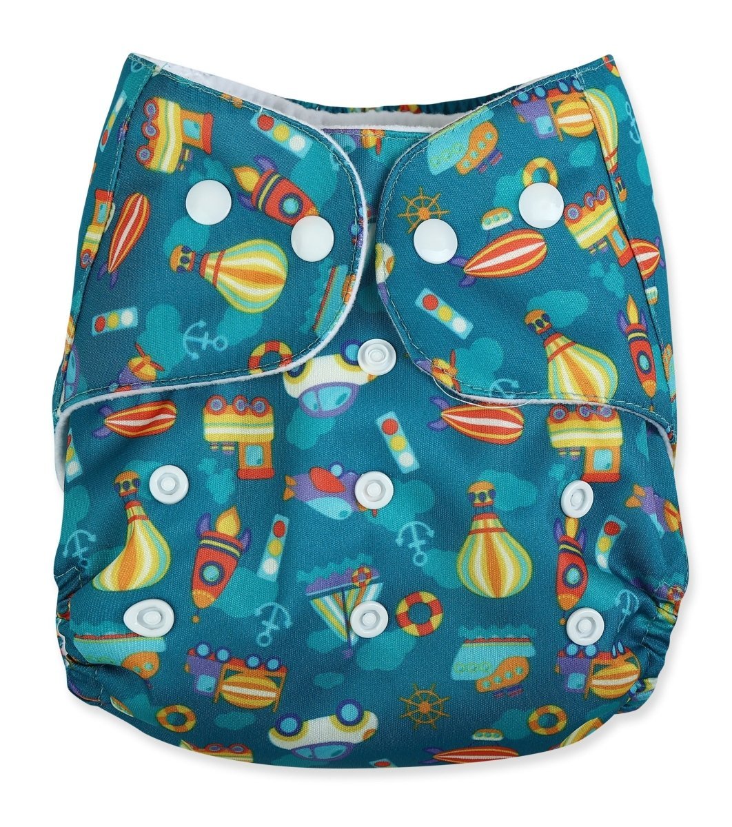 Lets Race- Re-Usable Cloth Diaper - CD-RS-CP-3-3