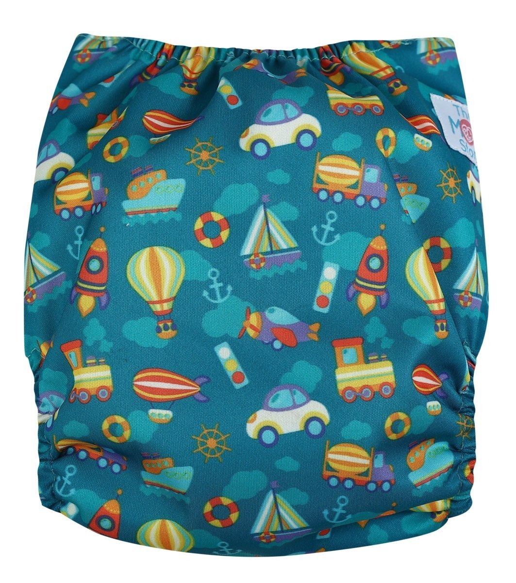 Lets Race- Re-Usable Cloth Diaper - CD-RS-CP-3-3