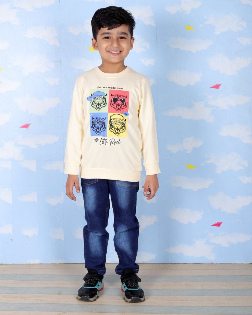 Let's Rock Sweatshirt - KWW-AN-LRSW-0-6