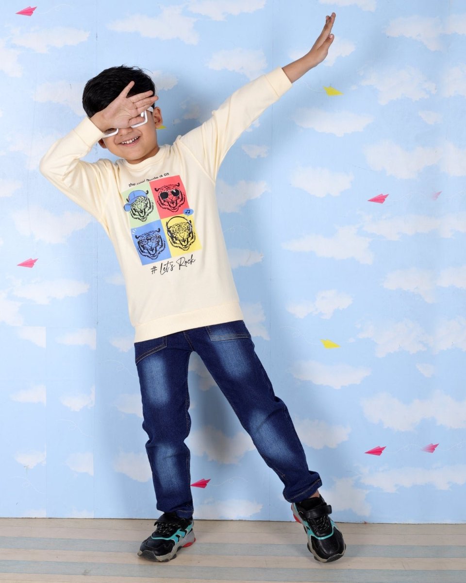 Let's Rock Sweatshirt - KWW-AN-LRSW-0-6
