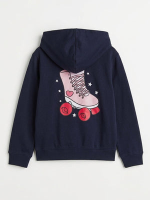 Let's Roll Zipper Hoodie - 0-6 Months Kids Winter Hoodies