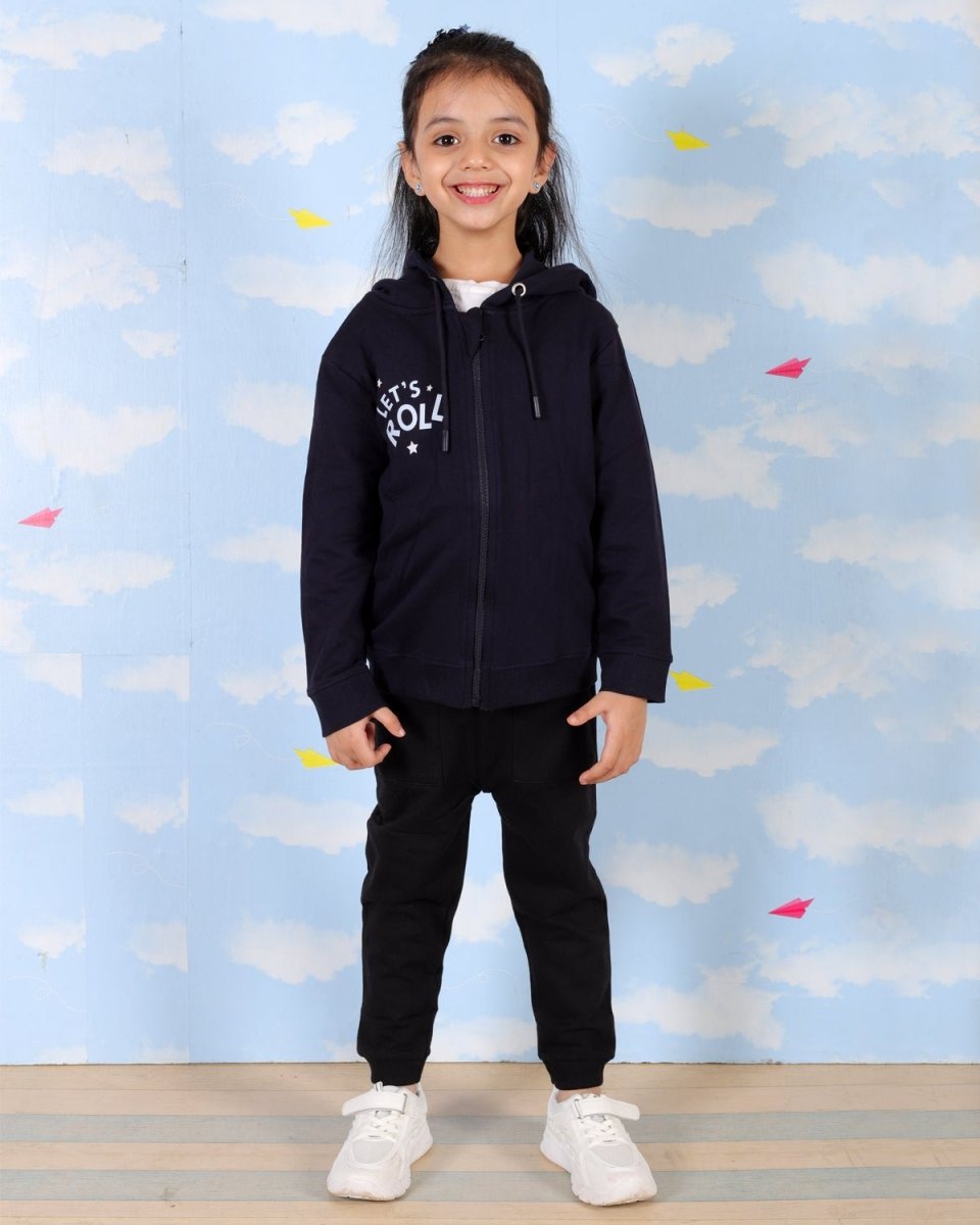 Let's Roll Zipper Hoodie - KWW-AN-LRZP-0-6
