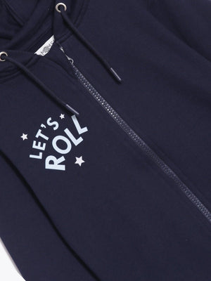 Let's Roll Zipper Hoodie - KWW-AN-LRZP-0-6