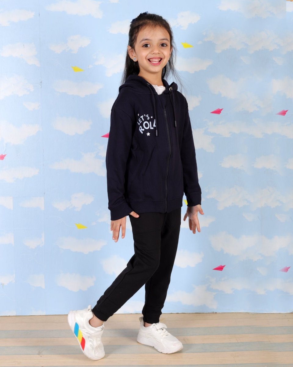 Let's Roll Zipper Hoodie - KWW-AN-LRZP-0-6