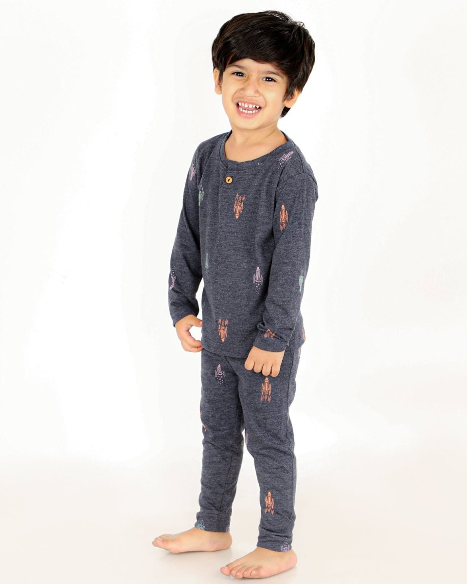 Lift Off To Space Boys Jogger Set - KCW-SPCSHP-1-2