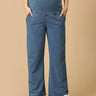 Light Blue Maternity Knit Denims With Belly Support - Lightwash - MDD - AN - LTDN - S