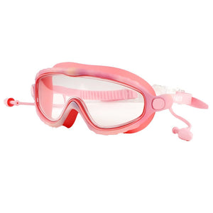 Light Pink Bubble Anti Fog UV Protection Leakproof Design Swim Goggles for Kids,4yrs - 10yrs - 4 - 10 years Swim