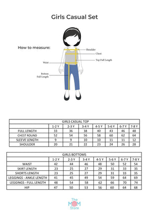 Li'l Panther Girls Top And Skirt Set - KCW-AN-LPSK-1-2
