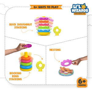 Li'l Wizards Rocking Doughnut Ring Stacker - Stacker