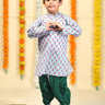 Lilac Shadow Boys Dhoti Kurta Set