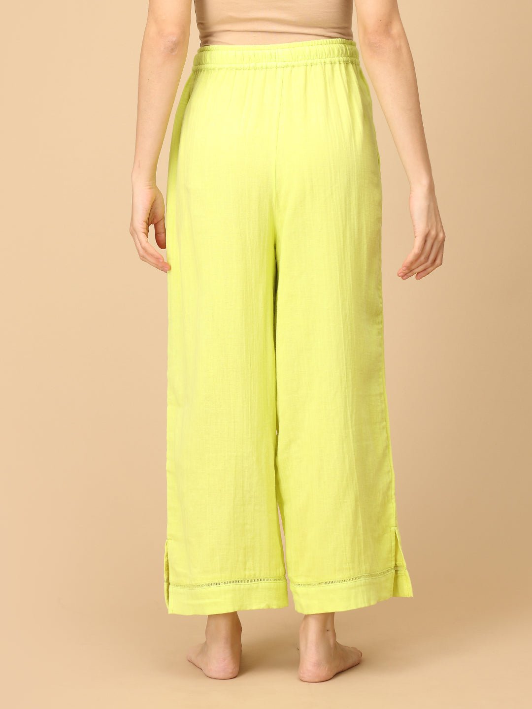 Lime - o - Clock Maternity and Nursing Nightwear Set - NW - SD - LMOCK - S