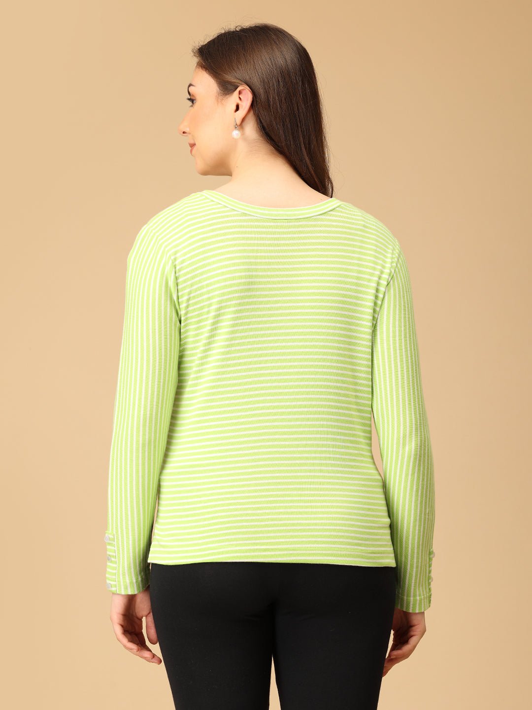 Line It Zing Maternity and Nursing Winter Top - MAT - SD - LIZN - S