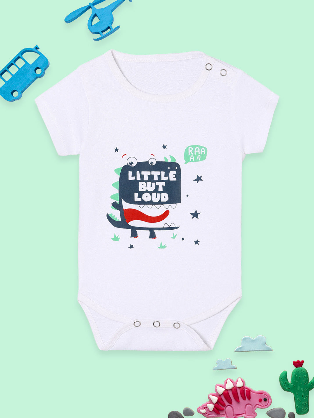 Little But Loud Baby Onesie
