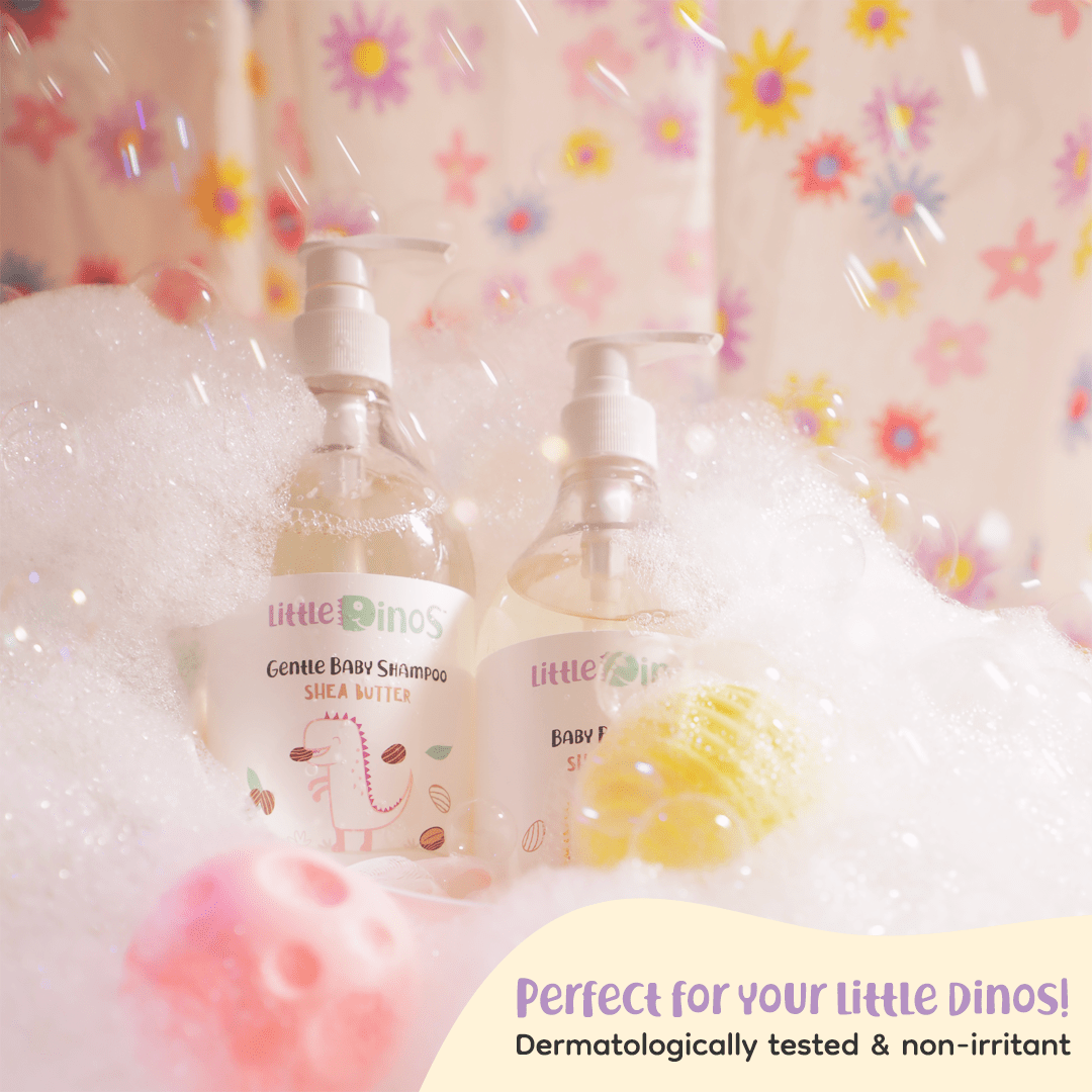 Little dinos baby shampoo shea butter 500 ml - LD BS SB 01