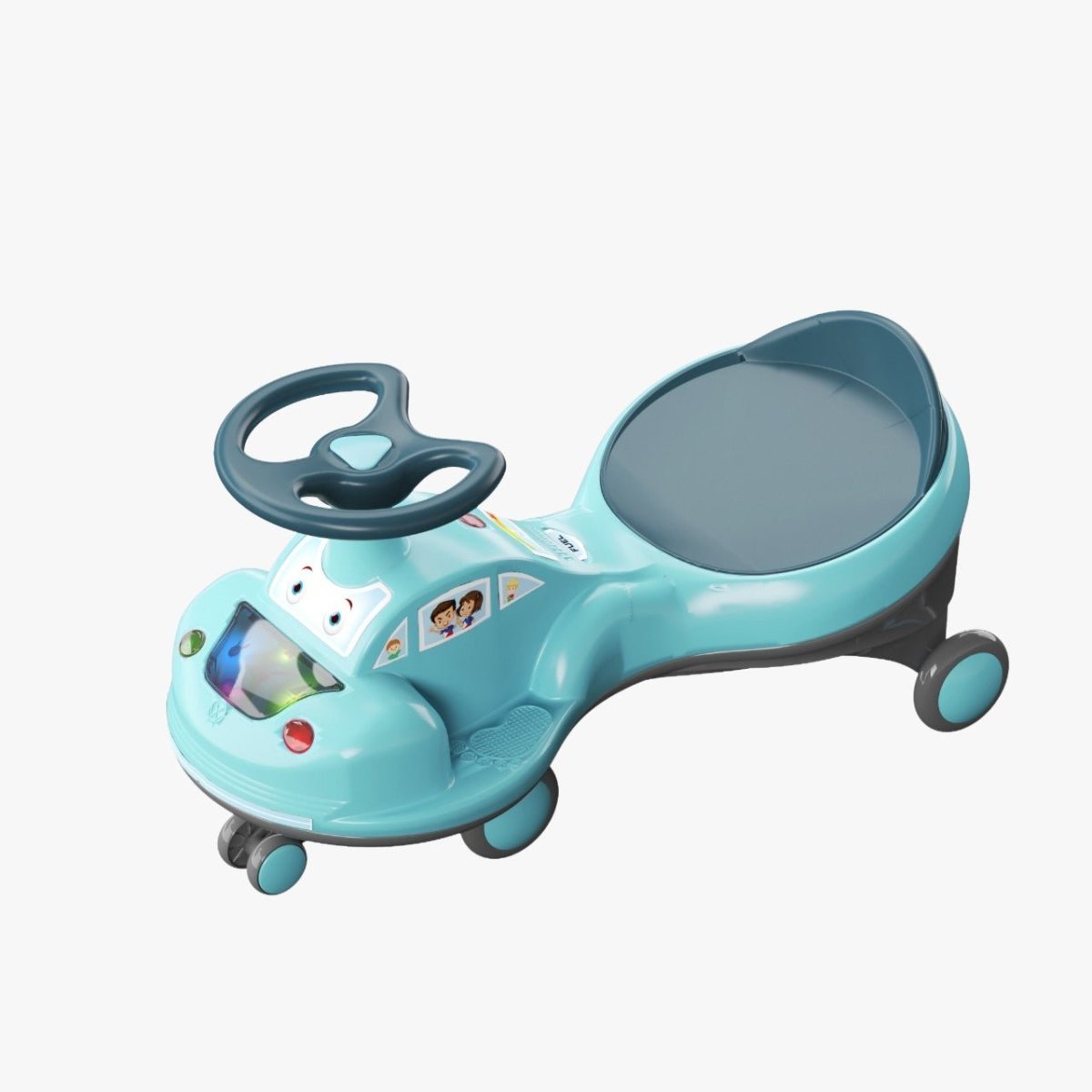 Little Dinos Super Dinos Series Swing Car Pink - LD MSC A122023