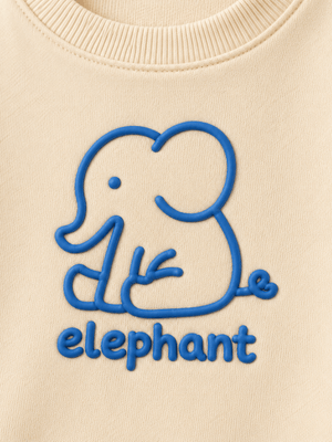 Little Elephant Kids Sweatshirt - 1-2 Years Kids Winter Sweatshirts
