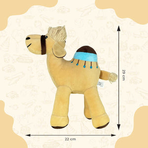 Little Ginnie Camel Soft Toy - NK - STD - CAMEL - BLU