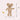 Little Ginnie Crochet Bear Soft Toy - AMYH - BEAR - 001