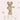 Little Ginnie Crochet Bear Soft Toy - AMYH - BEAR - 001