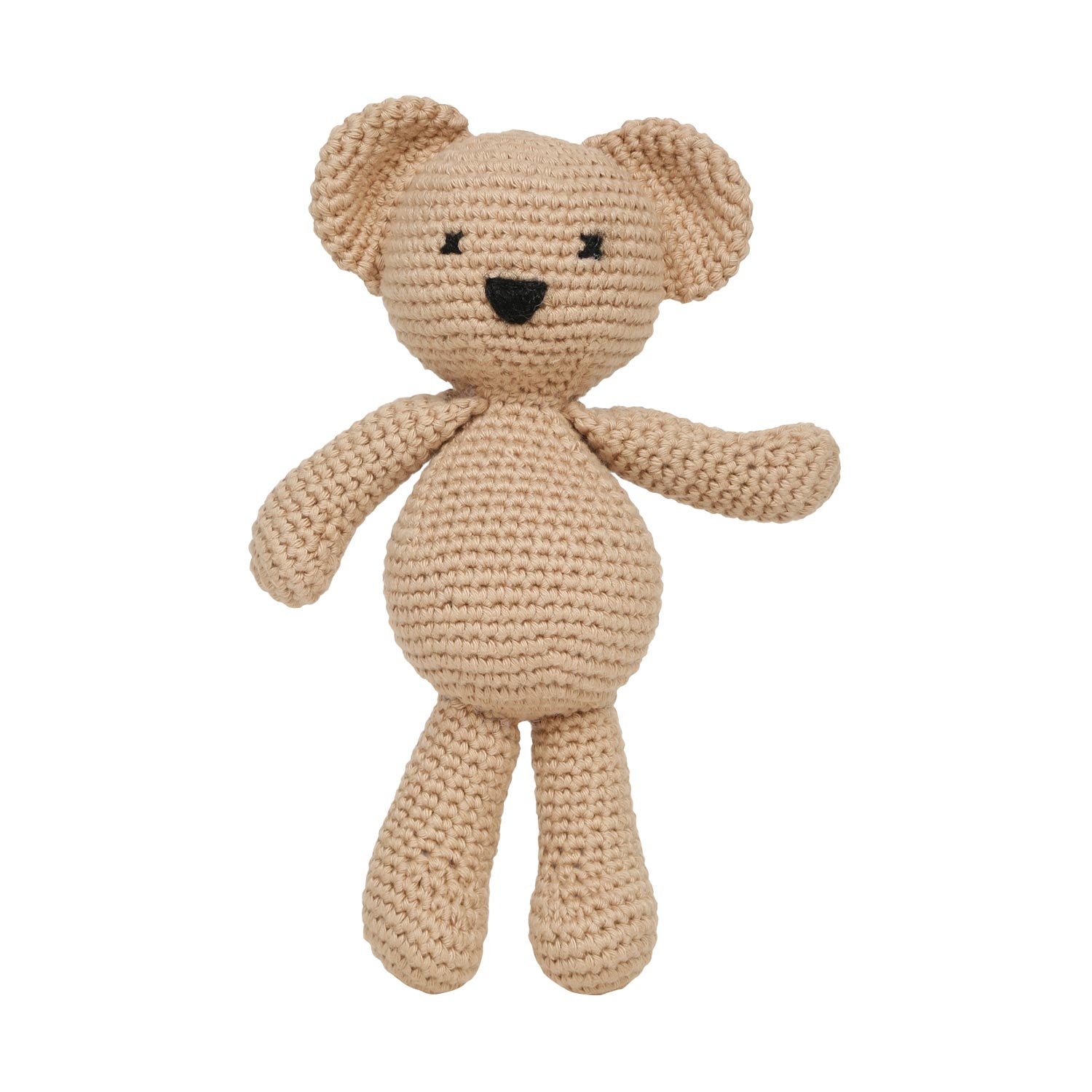 Little Ginnie Crochet Bear Soft Toy - AMYH - BEAR - 001