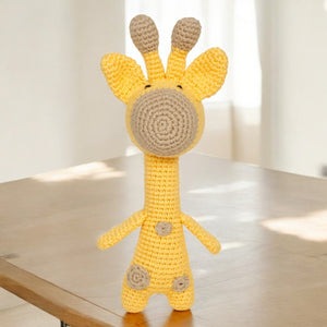Little Ginnie Crochet Giraffe Soft Toy - AMYH - GIRAF - 001