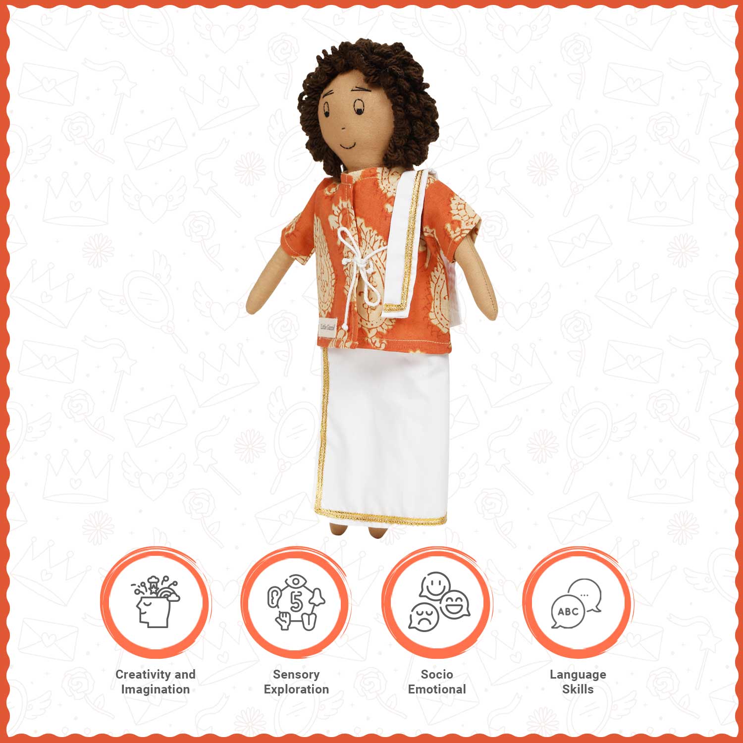 Little Ginnie Dhaani Soft Toy - TGD - MANI - 001