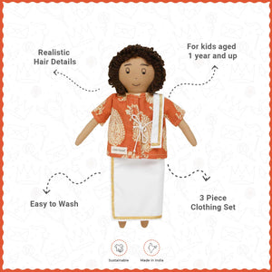 Little Ginnie Dhaani Soft Toy - TGD - MANI - 001