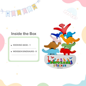 Little Ginnie Dinosaur Stacker Toy - LGDS - 001