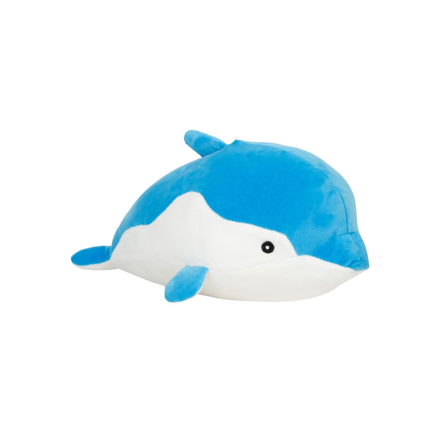 LITTLE GINNIE Dolphin Soft Toys - Blue | Plush Toy for Kids 6 Months+| Returned & Birthday Gift for Baby - LG - DOLPHIN - BLU - ST