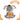 LITTLE Ginnie Elephant Monkey 2 - in - 1 Soft Toy for Kids - Grey & Brown - Plush Toy for Newborn Baby - NK - EL - MON - ST