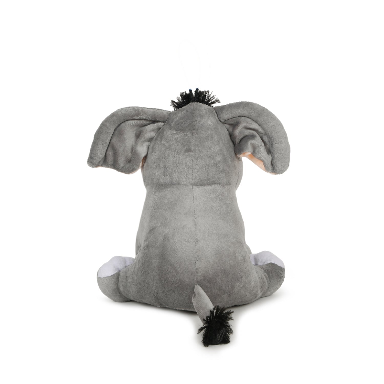 LITTLE Ginnie Elephant Monkey 2 - in - 1 Soft Toy for Kids - Grey & Brown - Plush Toy for Newborn Baby - NK - EL - MON - ST