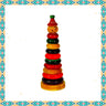 Little Ginnie Joker Stacker - Educational Wooden Stacking Toy for Kids with Non - Toxic Paints | Ideal for Ages 2+ Years - LG - CP - JOKR - 01