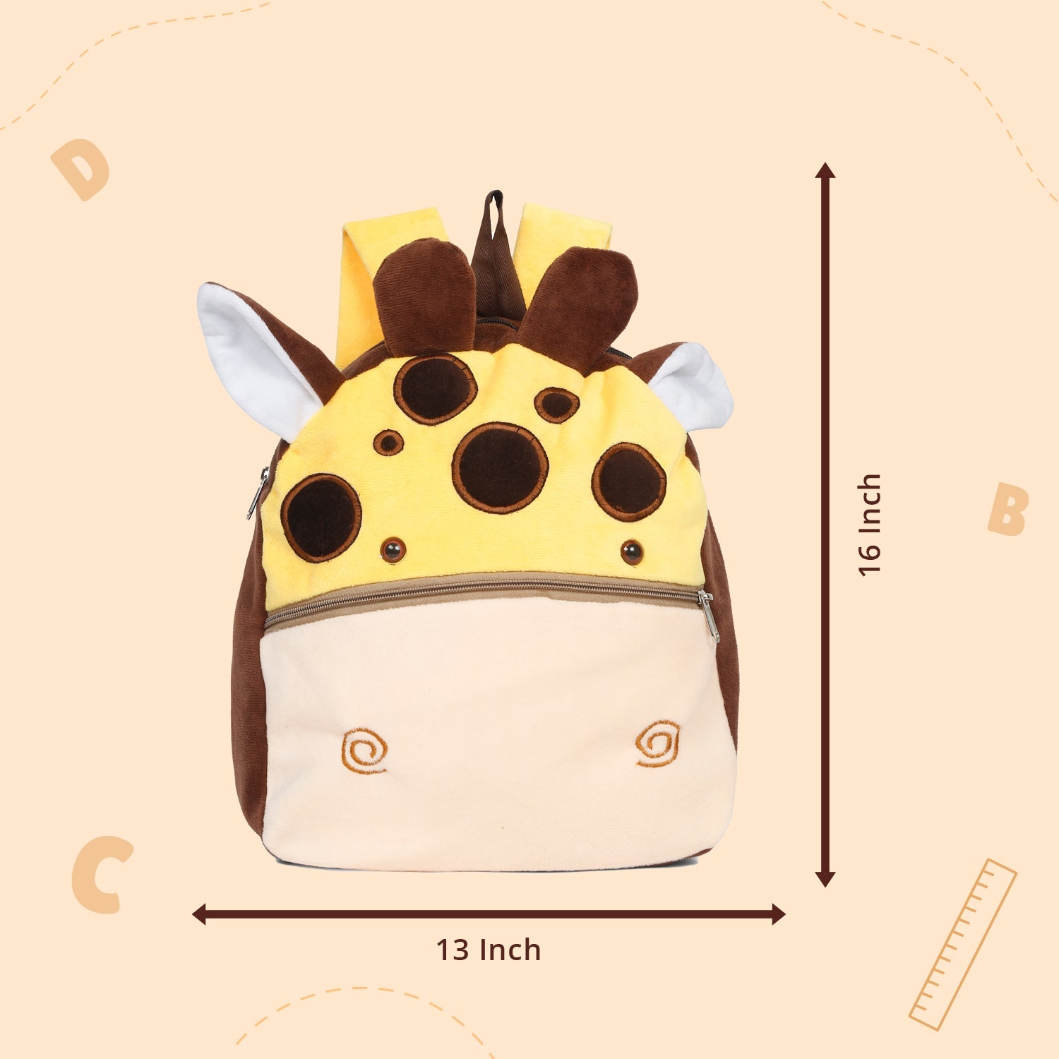 Little Ginnie Kids Giraffe Bag - NK - GIRAFFE - BAG