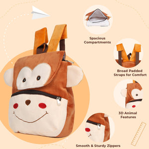 Little Ginnie Kids Monkey Bag - NK - MONEKY - BAG