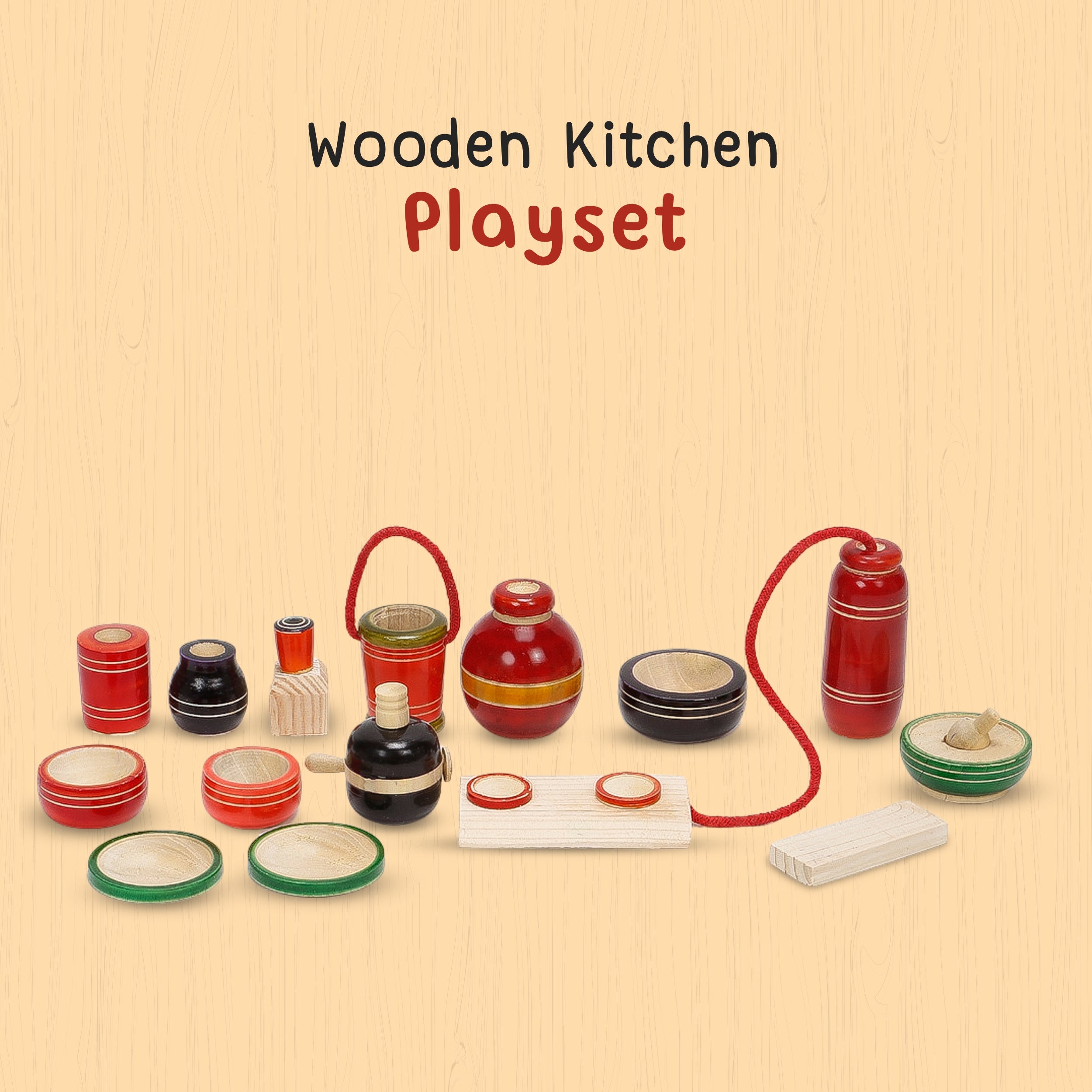 Little Ginnie Kitchen Set for Kids - LG - CP - KTCHN - 01