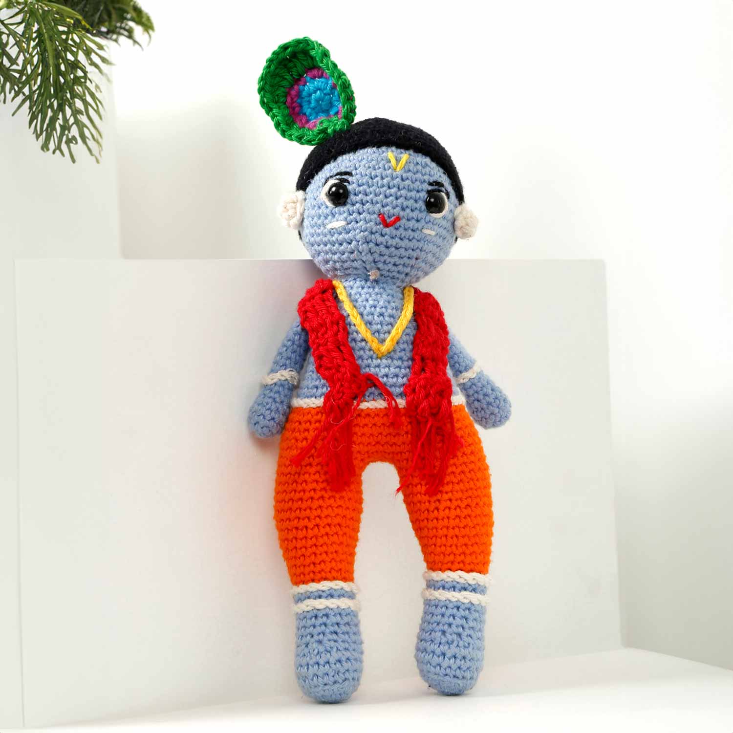 Little Ginnie Lord Krishna Soft Toy - AMYH - KRISH - ST