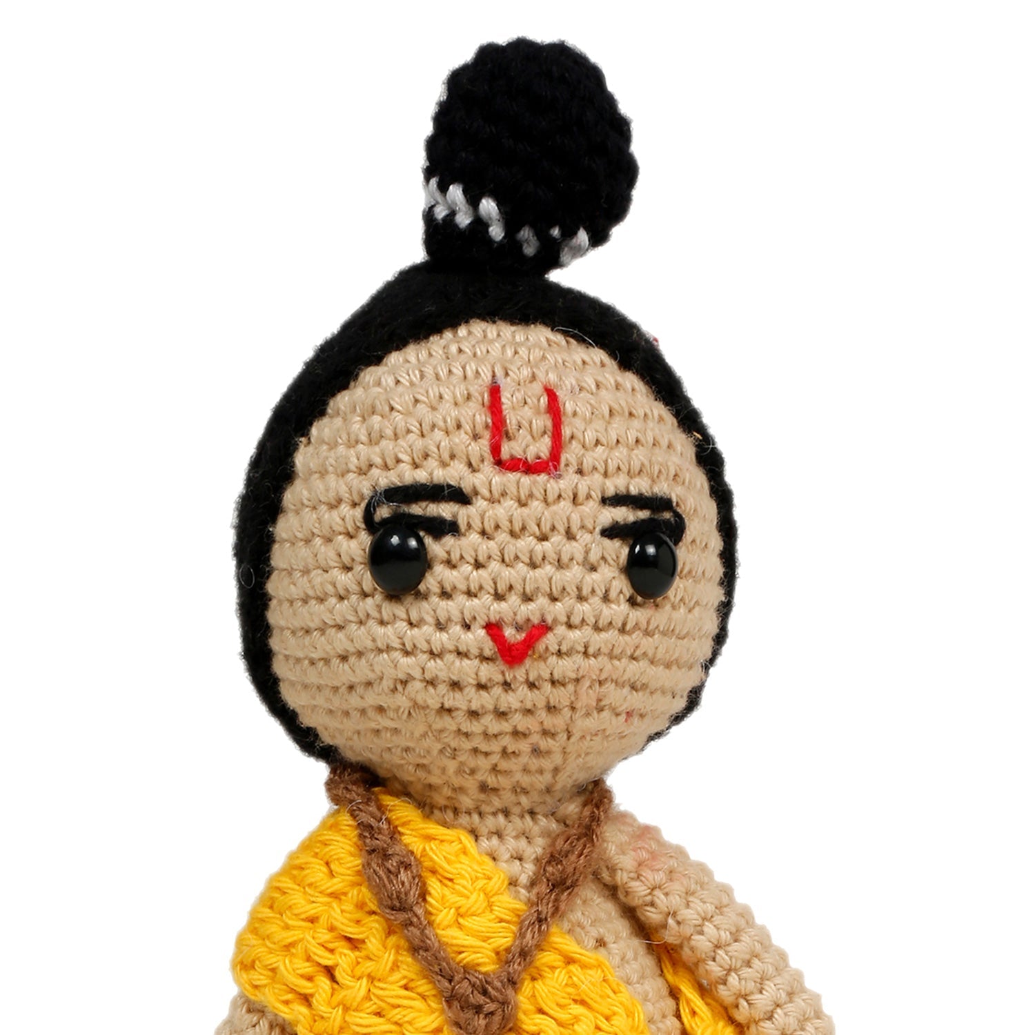 Little Ginnie Lord Ram Crochet Toy | Return & Birthday Gift - AMYH - RAM - ST