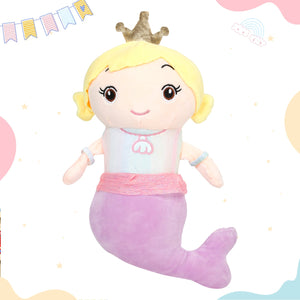 Little Ginnie Mermaid Soft Doll for Kids - Purple | Ideal Birthday & Return Gift for Babies - LG - MERMAID - PUR