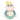 LITTLE GINNIE Monkey Soft Toys - Cyan | Returned & Birthday Gift for Baby - LG - CYAN - BANANA - ST