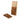 Little Ginnie Montessori Brown Stairs - Wooden Building Block Toys Set for Kids with 10 Durable Cuboidal Blocks with Case - LG - PBX - STAIRS - BR