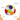 LITTLE GINNIE Multicolour Soft Ball for Kids - Plush Toy for Newborn Baby | Return & Birthday Gift - NK - MUL - SOFT - BALL