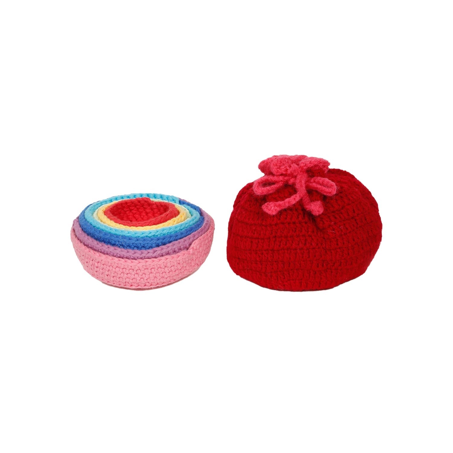 Little Ginnie Nesting Ball Game with Potli For Kids - AMYH - NST - BALL - 002