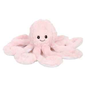 LITTLE GINNIE Octopus Soft Toy for Kids - Age 6 Months + - TT - OCT - PNK - 01