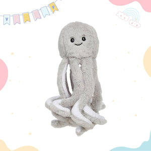 LITTLE GINNIE Octopus Soft Toy for Kids - Age 6 Months + - TT - OCT - PNK - 01