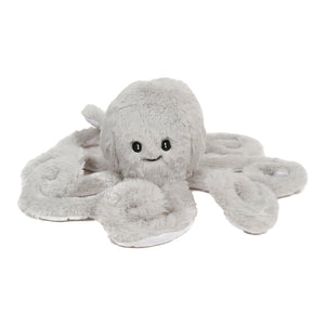 LITTLE GINNIE Octopus Soft Toy for Kids - Age 6 Months + - TT - OCT - GRY - 01