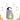 LITTLE GINNIE Penguin Soft Toy for Kids - Grey White - NK - PENG - GRY - W - ST