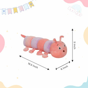 Little Ginnie Pink Caterpillar Soft Toy - LG - CP - CTRPL - PNK