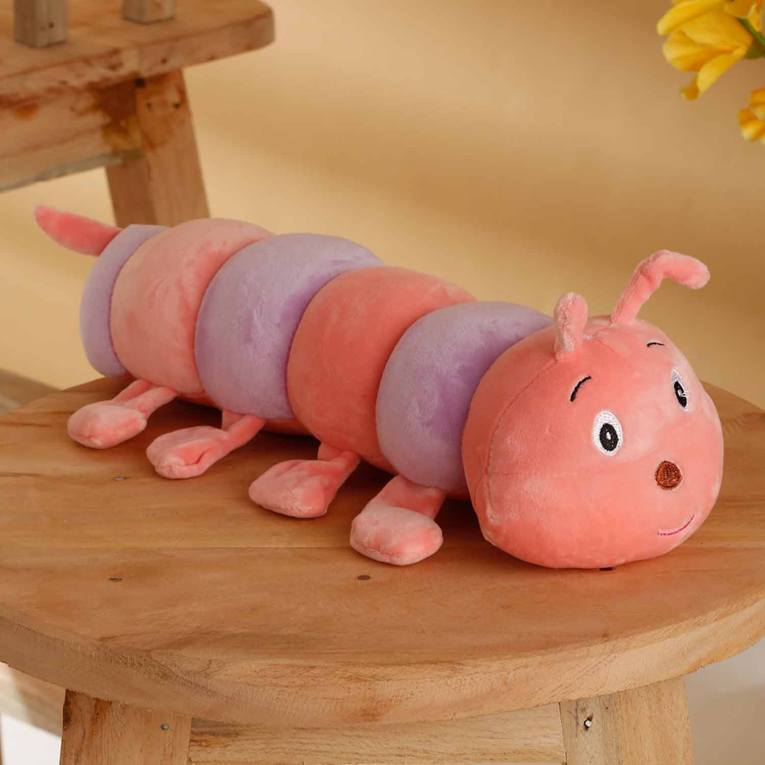 Little Ginnie Pink Caterpillar Soft Toy - LG - CP - CTRPL - PNK