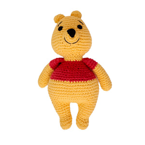 Little Ginnie Pooh Crochet Toy - Handmade Soft Toy | The Mom Store - Soft Toy